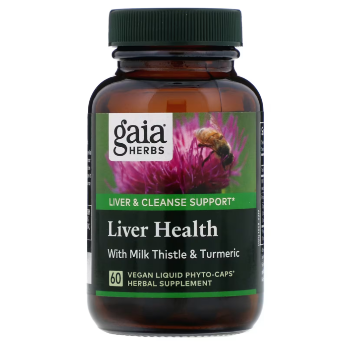 751063399005 - Gaia Herbs Liver Health Liquid Phyto-Caps, 60 caps. - gallery image 3