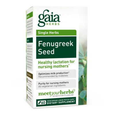751063402606 - Gaia Herbs Fenugreek Seed Liquid Phyto-Caps, 60 caps.