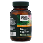 751063403801 - Gaia Herbs Ginger Supreme Liquid Phyto-Caps, 60 caps. - gallery image 2