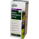 751063800037 - Gaia Herbs Black Elderberry Syrup Super Concentrated, 160 ml.