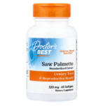 753950000827 - Doctor's Best Best Saw Palmetto, 320mg, 60 sgls.