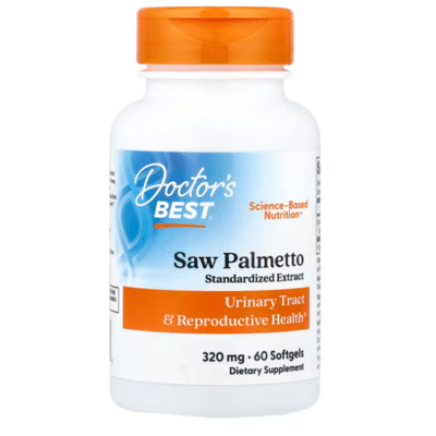 753950000827 - Doctor's Best Best Saw Palmetto, 320mg, 60 sgls.