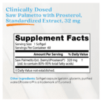 753950000827 - Doctor's Best Best Saw Palmetto, 320mg, 60 sgls. - gallery image 4