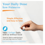 753950000827 - Doctor's Best Best Saw Palmetto, 320mg, 60 sgls. - gallery image 7