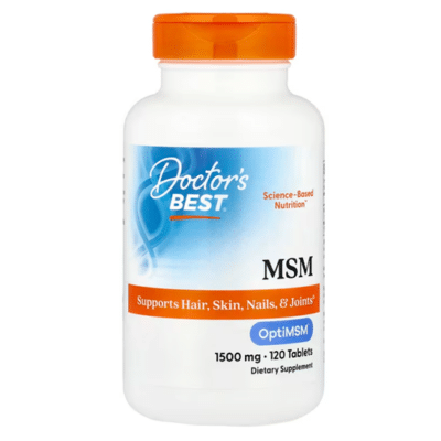 753950000971 - Doctor's Best, MSM with OptiMSM®, 1,500 mg, 120 Tablets