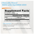 753950000971 - Doctor's Best, MSM with OptiMSM®, 1,500 mg, 120 Tablets - gallery image 5