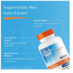 753950000971 - Doctor's Best, MSM with OptiMSM®, 1,500 mg, 120 Tablets - gallery image 6