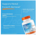 753950001053 - Doctor's Best, Acetyl-L-Carnitine, 60 Veggie Caps (500 mg Per capsule) - gallery image 5