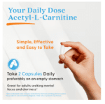 753950001053 - Doctor's Best, Acetyl-L-Carnitine, 60 Veggie Caps (500 mg Per capsule) - gallery image 7
