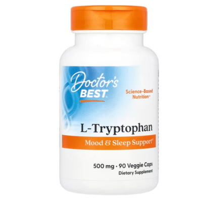 753950001268 - Doctor's Best, L-Tryptophan , 500 mg, 90 Veggie Caps
