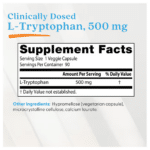 753950001268 - Doctor's Best, L-Tryptophan , 500 mg, 90 Veggie Caps - gallery image 4