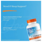 753950001268 - Doctor's Best, L-Tryptophan , 500 mg, 90 Veggie Caps - gallery image 5