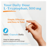 753950001268 - Doctor's Best, L-Tryptophan , 500 mg, 90 Veggie Caps - gallery image 7