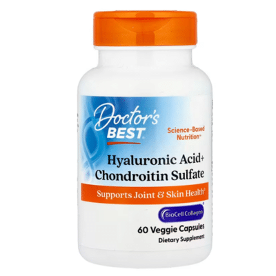 753950001466 - Doctor's Best Hyaluronic Acid with Chondroitin Sulfate, 60 caps.