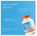 753950001633 - Doctor's Best Betaine HCl Pepsin & Gentian Bitters, 120 caps. - gallery image 5