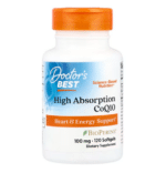 753950001831 - Doctor's Best High Absorption CoQ10 with BioPerine, 100 mg, 120 sgls