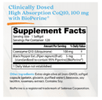 753950001831 - Doctor's Best High Absorption CoQ10 with BioPerine, 100 mg, 120 sgls - gallery image 5
