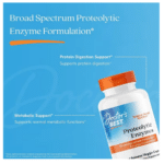 753950001848 - Doctor's Best Proteolytic Enzymes, 90 vcaps. - gallery image 5