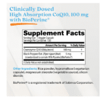 753950001886 - Doctor's Best High Absorption CoQ10 with BioPerine 100 mg, 120 vcaps. - gallery image 5