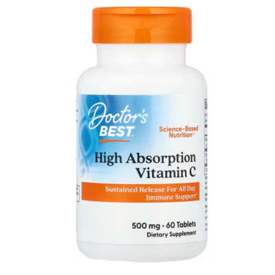 753950001916 - Doctor's Best, High Absorption Vitamin C, 60 Tablets
