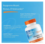 753950002098 - Doctor's Best, Vitamin D3, 25 mcg (1,000 IU), 180 Softgels - gallery image 5