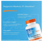 753950002142 - Doctor's Best, Natural Brain Enhancers, 60 Veggie Caps - gallery image 5