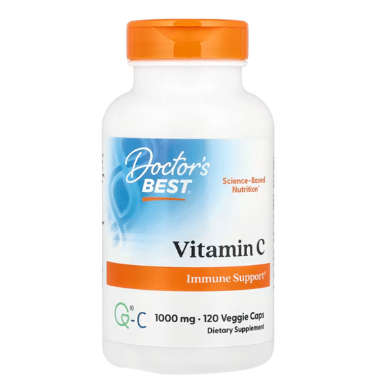 753950002579 - Doctor's Best, Vitamin C , 1,000 Mg, 120 Veggie Caps - Threeleaf Wellness Club 753950002579 - Doctor's Best, Vitamin C , 1,000 mg, 120 Veggie Caps