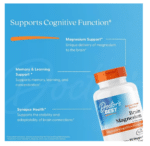 753950002838 - Doctor's Best, Brain Magnesium with Magtein®, 90 Veggie Caps (50 mg per Capsule) - gallery image 5