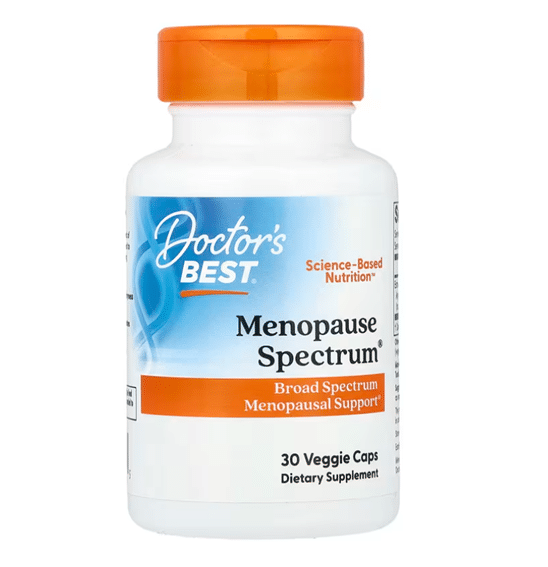 753950002975 - Doctor's Best, Menopause Spectrum®, 30 Veggie Caps - Threeleaf Wellness Club 753950002975 - Doctor's Best, Menopause Spectrum®, 30 Veggie Caps