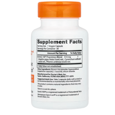 753950002975 - Doctor's Best, Menopause Spectrum®, 30 Veggie Caps - gallery image 2
