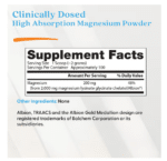 753950004085 - Doctor's Best, High Absorption Magnesium Powder, 7.1 oz (200 g) - gallery image 3