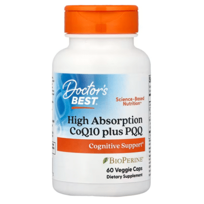 753950004283 - Doctor's Best, High Absorption CoQ10 plus PQQ, 60 Veggie Caps