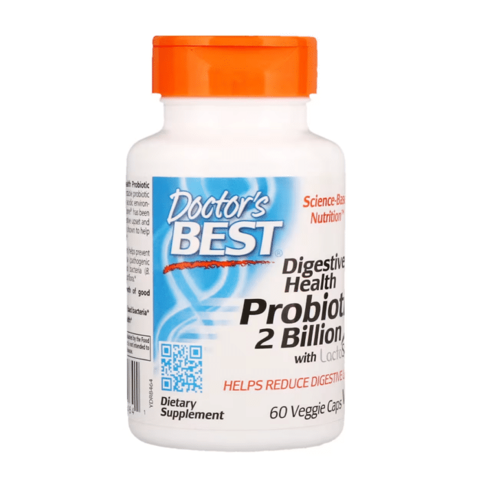 753950004641 - Doctor's Best, Digestive Health, Probiotic 2 Billion with LactoSpore, 2 Billion, 60 Veggie Caps - gallery image 8