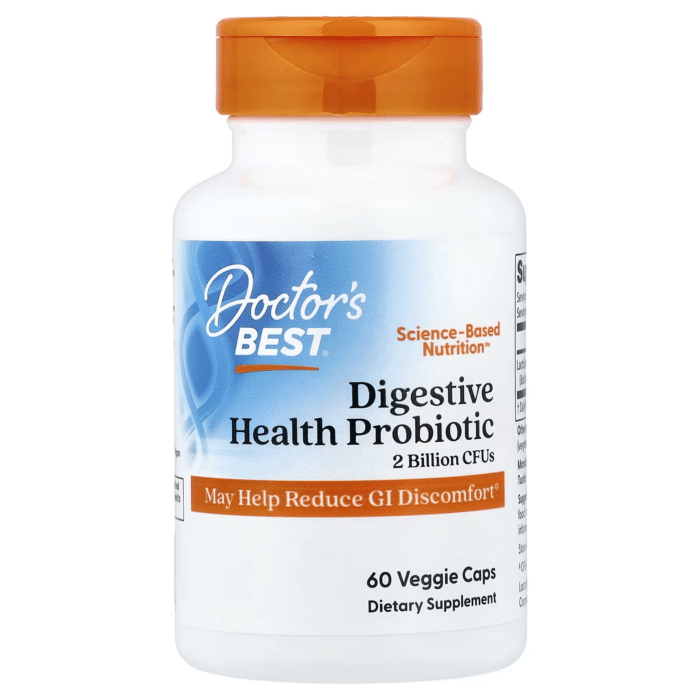 753950004641 - Doctor's Best, Digestive Health, Probiotic 2 Billion with LactoSpore, 2 Billion, 60 Veggie Caps - gallery image 10