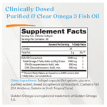 753950004788 - Doctor's Best Purified & Clear Omega 3 Fish Oil, 120 sgls. - gallery image 4