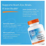 753950004788 - Doctor's Best Purified & Clear Omega 3 Fish Oil, 120 sgls. - gallery image 5
