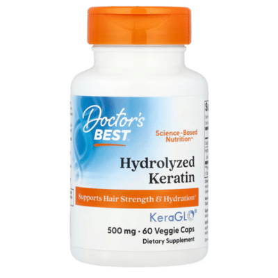 753950005457 - Doctor's Best, Hydrolyzed Keratin, 500 mg, 60 Veggie Caps