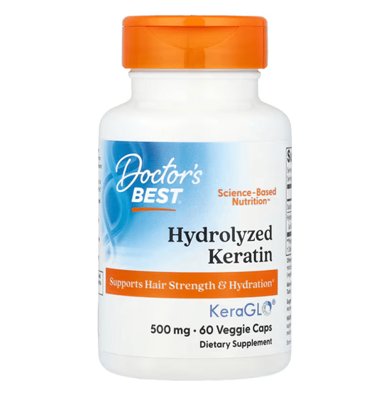 753950005457 - Doctor's Best, Hydrolyzed Keratin, 500 Mg, 60 Veggie Caps - Threeleaf Wellness Club 753950005457 - Doctor's Best, Hydrolyzed Keratin, 500 mg, 60 Veggie Caps