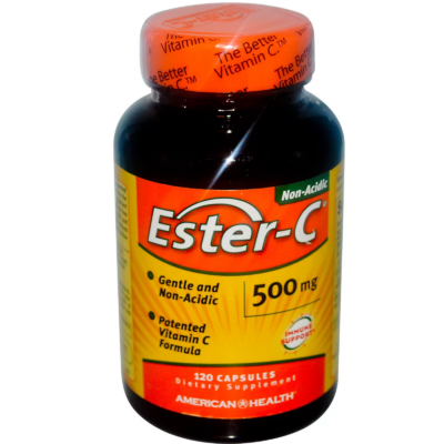 76630169868 - American Health Ester-C 500 mg, 120 caps.