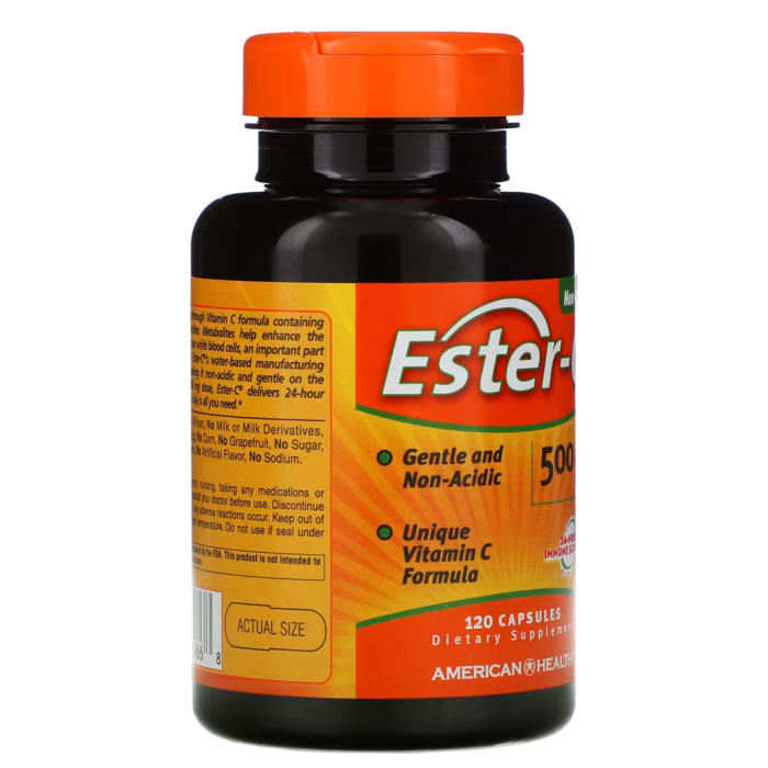 76630169868 - American Health Ester-C 500 mg, 120 caps. - gallery image 6