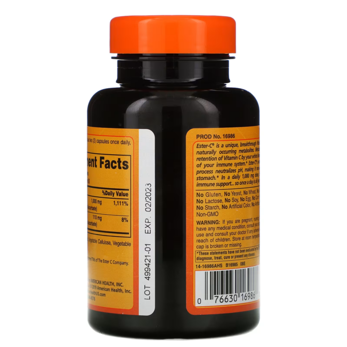 76630169868 - American Health Ester-C 500 mg, 120 caps. - gallery image 8