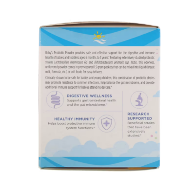 768990016752 - Nordic Naturals Probiotic Powder, 30 packs. - gallery image 2