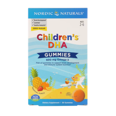 768990017094 - Nordic Naturals Children's DHA gums, 30 gums. - gallery image 2