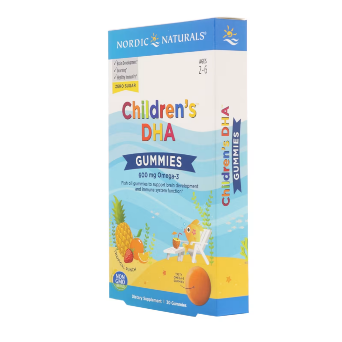 768990017094 - Nordic Naturals Children's DHA gums, 30 gums. - gallery image 9