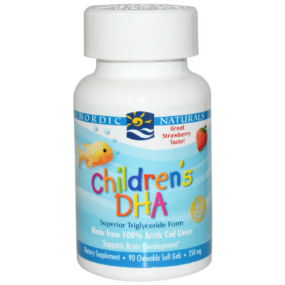 768990017100 - Nordic Naturals Children's DHA 250 mg - Strawberry, 90 sgls.