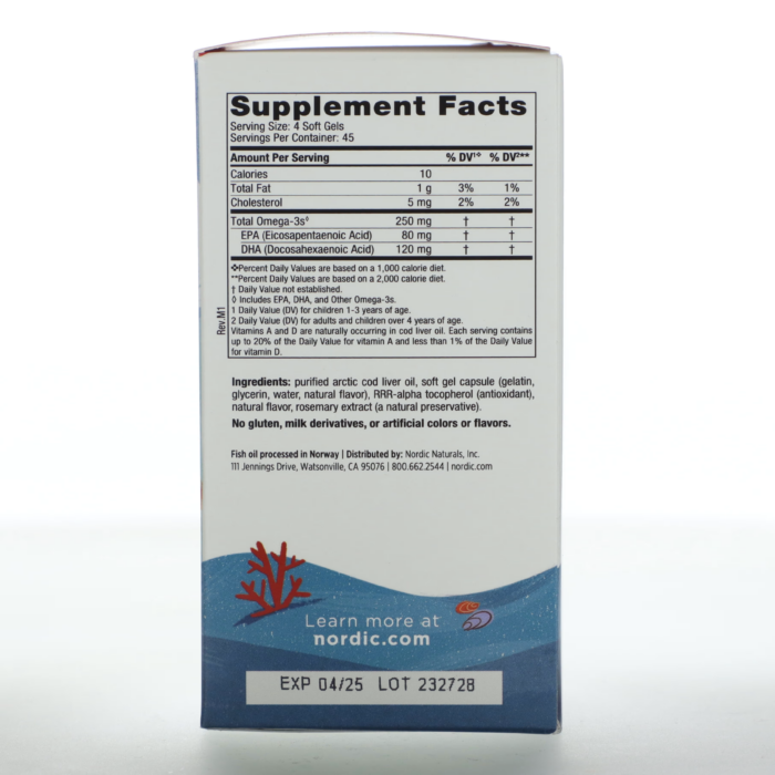768990017209 - Nordic Naturals Children's DHA 250 mg - Strawberry, 180 sgls. - gallery image 5