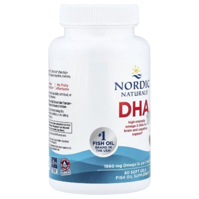 768990017452 - Nordic Naturals DHA Xtra 1000 mg - Strawberry, 60 sgls - gallery image 2