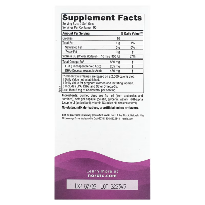 768990017483 - Nordic Naturals, Prenatal DHA, 180 sgls. - gallery image 4