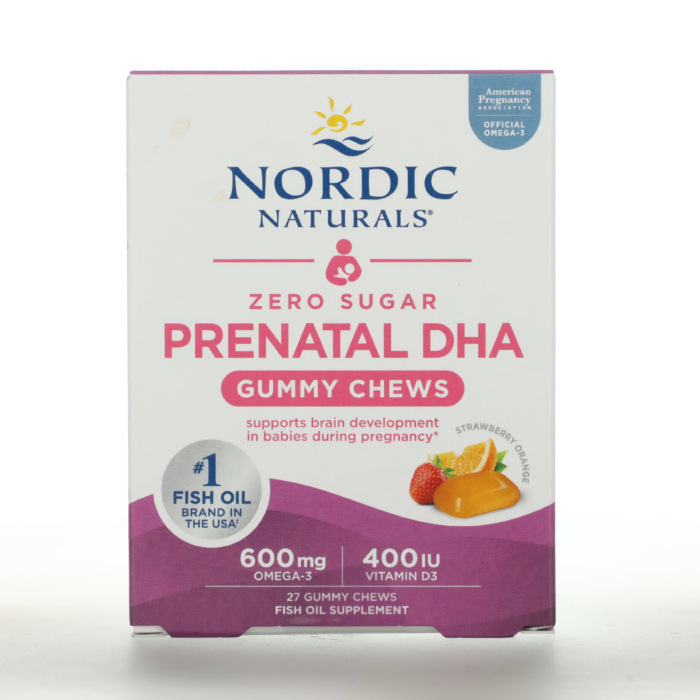768990017551 - Nordic Naturals Zero Sugar Prenatal DHA, 27 gummies. - gallery image 2