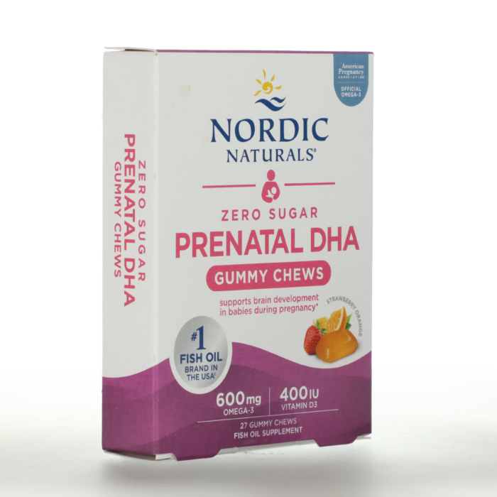 768990017551 - Nordic Naturals Zero Sugar Prenatal DHA, 27 gummies. - gallery image 3